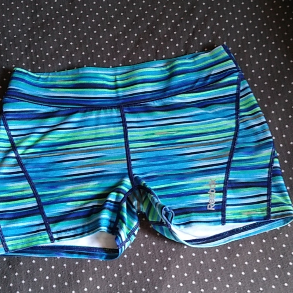 Reebok activewear shorts.